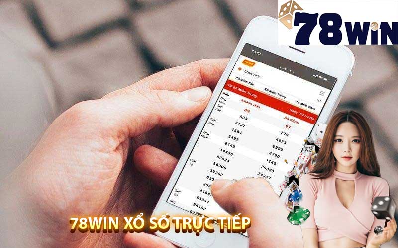 78win xổ số trực tiếp